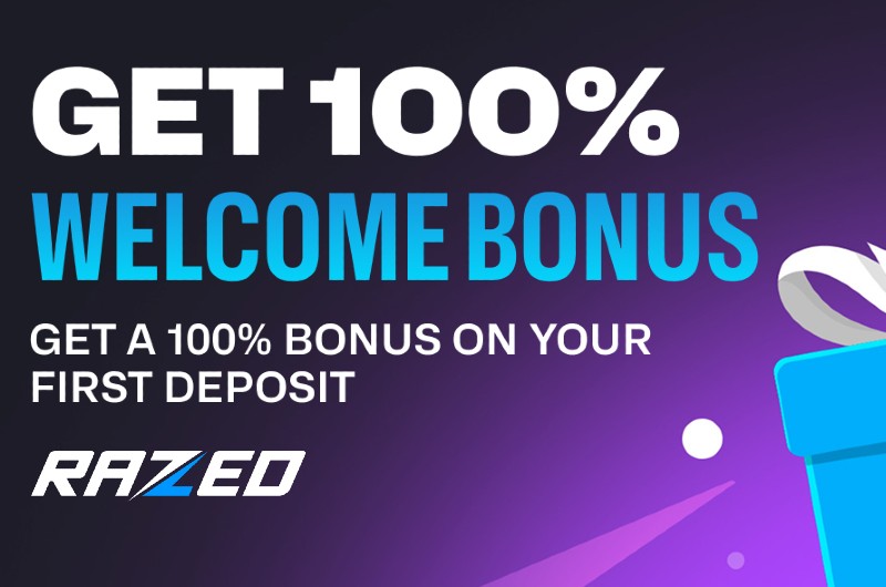 Razed Welcome Bonus